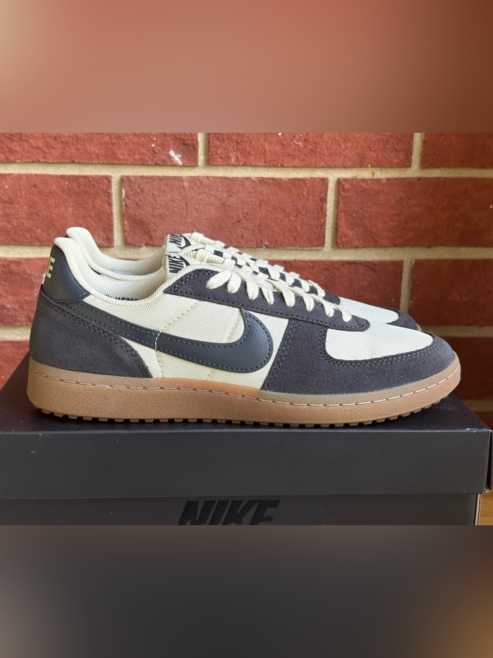 New Nike Field General Khaki Anthracite Mens Sizes Sneakers NIB Athletic Shoes